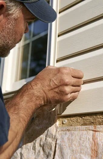 Vinyl Siding Repair X